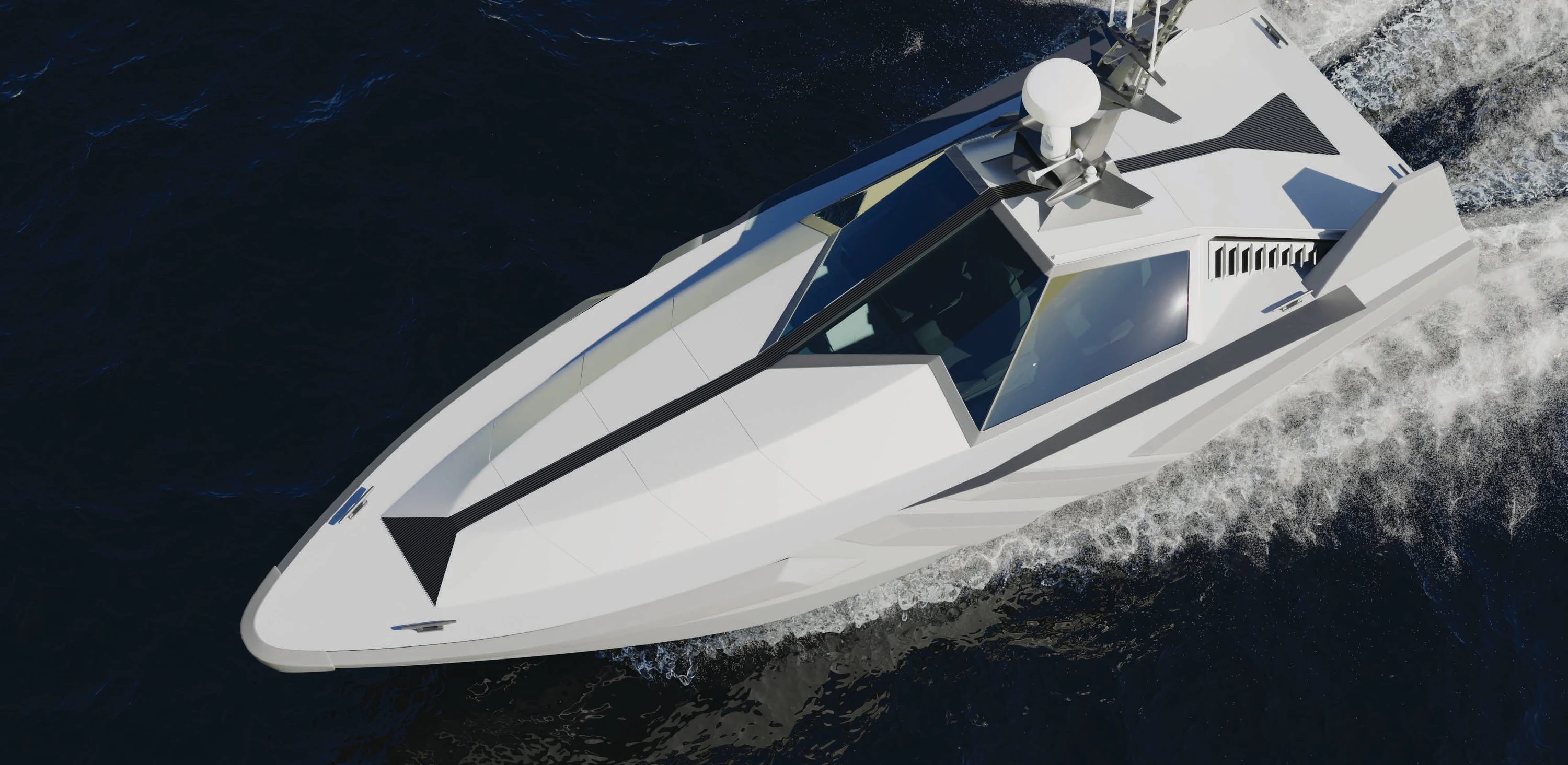 ANANT autonomous surface vessel underway