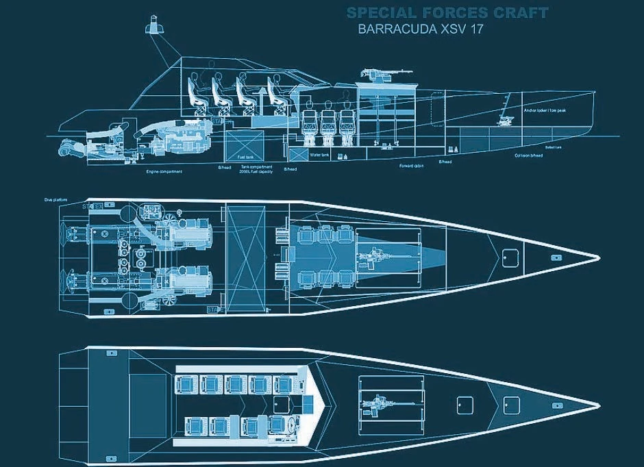 XSV-17 technical arrangement drawing